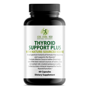 Thyroid Support 9x with Marine Sourced Iodine - Made in USA