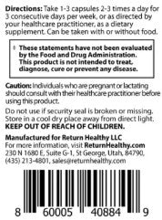 Artemisia Trinity Worm Wood Extract with Bioperine - Made in USA