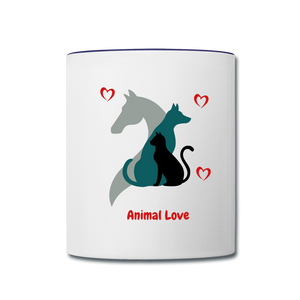 Animal Love - Contrast Coffee Mug