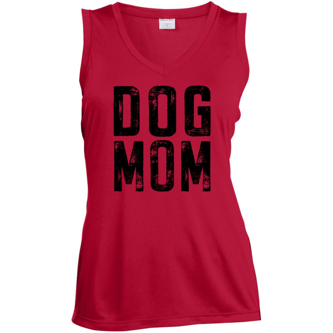 LST352 Sport-Tek Ladies' Sleeveless Moisture Absorbing V-Neck