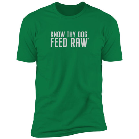 Image of Know Thy Dog Feed Raw | Premium Short Sleeve Tee