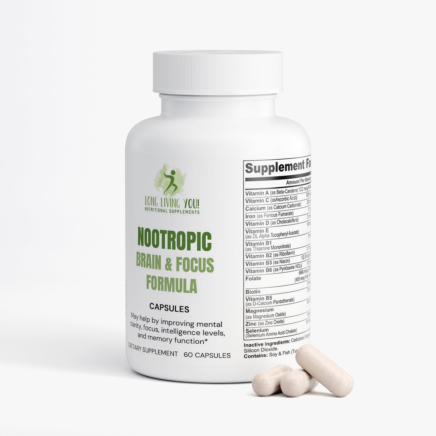 Nootropic Brain & Focus Formula