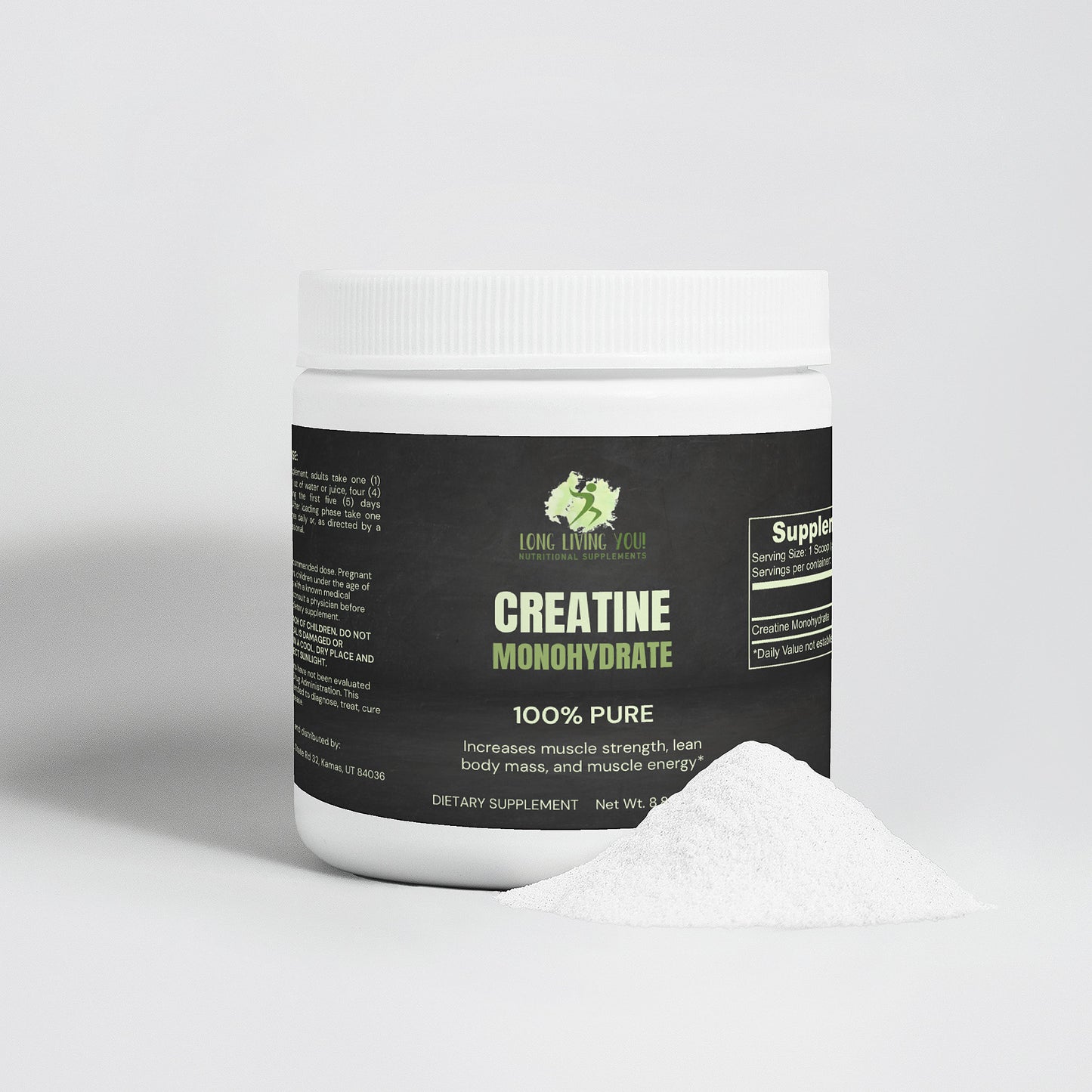 Creatine Monohydrate 50 Servings