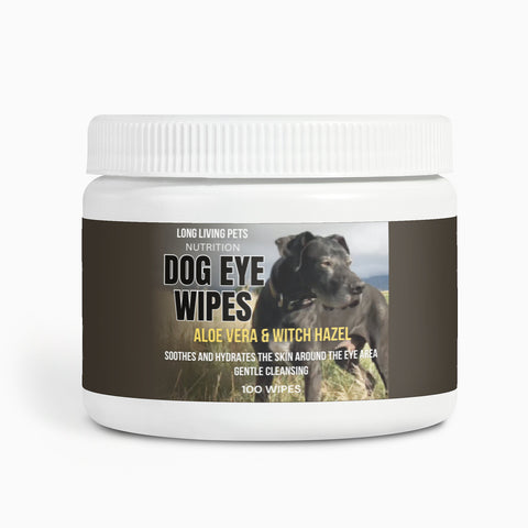Image of Dog Eye Wipes | All Natural Ingredients | with Aloe Vera, Witch Hazel plus more