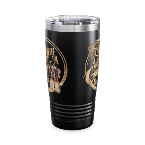 Image of Live Big Adopt a Great Dane - Ringneck Tumbler, 20oz