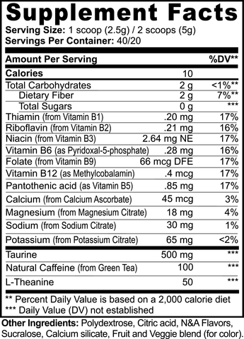 Image of Energy Powder (Strawberry Shortcake)