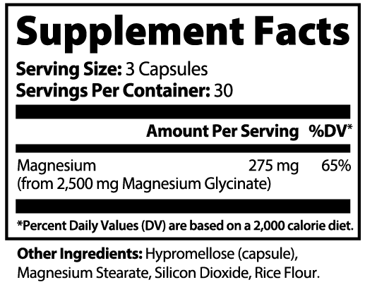 Magnesium Glycinate Made in USA