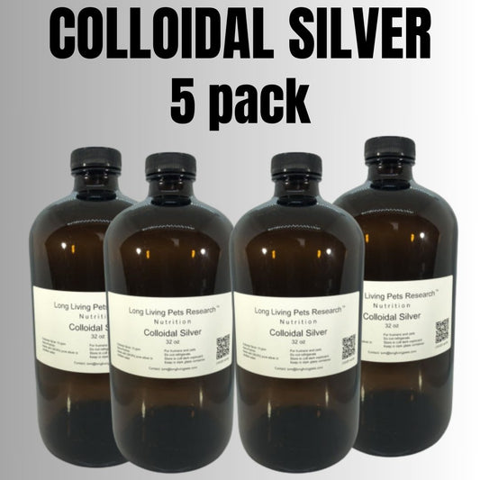 Colloidal Silver 32 oz Bottle - Pack of 5