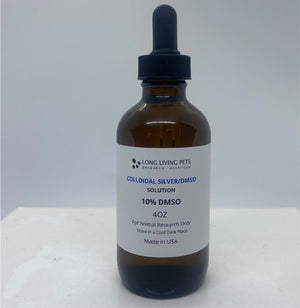 Natural Eye Care Drops | Colloidal Silver with 10% DMSO  solution for dogs and cats