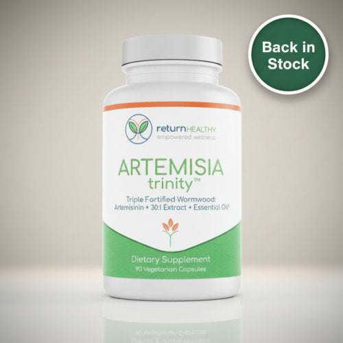 Artemisia Trinity Worm Wood Extract with Bioperine - Made in USA
