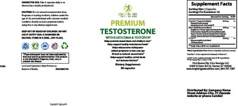 Image of Premium Testosterone with Testofen(r)