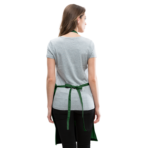 Image of The Dog Mother Adjustable Apron - forest green