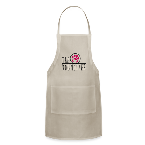 Image of The Dog Mother Adjustable Apron - natural