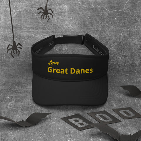 Image of Love Great Danes Visor