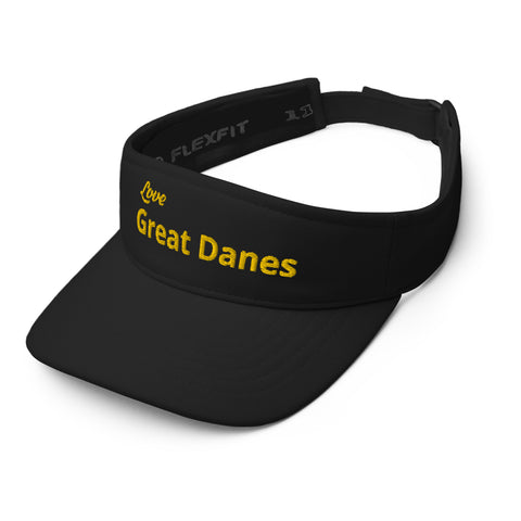 Image of Love Great Danes Visor