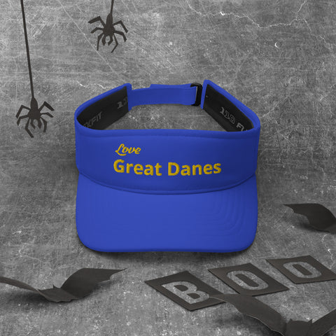 Image of Love Great Danes Visor