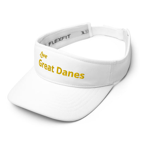 Image of Love Great Danes Visor