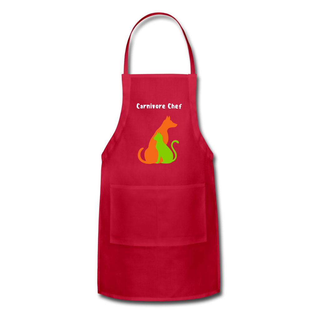 Carnivore Chef Apron - red