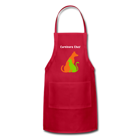 Image of Carnivore Chef Apron - red