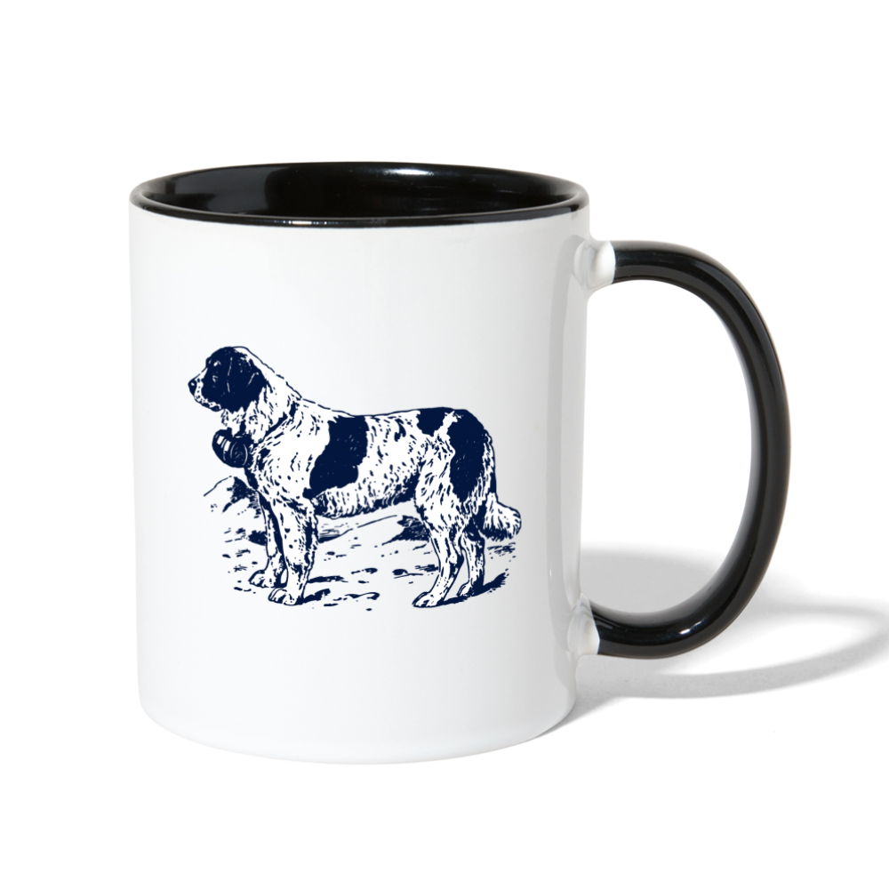 Contrast Coffee Mug - white/black