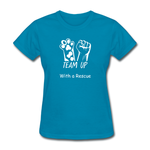 Team Up with a Rescue Women's T-Shirt