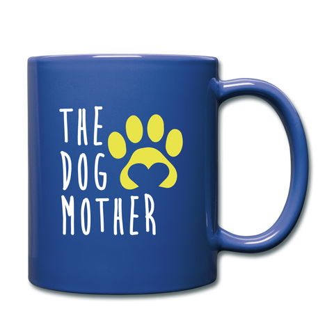 Image of The Dog Mother Full Color Mug - royal blue