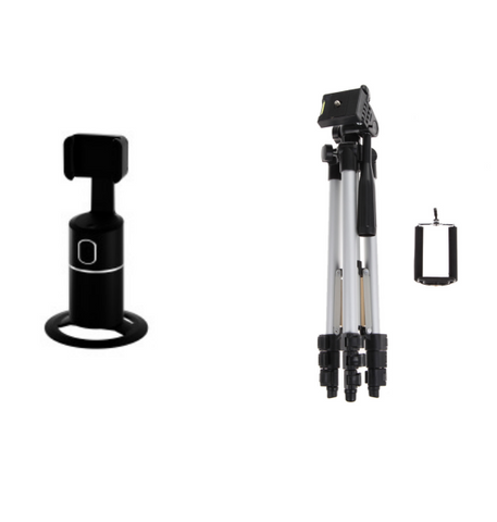 Image of Smart Face Recognition Tracking PTZ Mobile Phone Stand Anchor Live Broadcast Stand