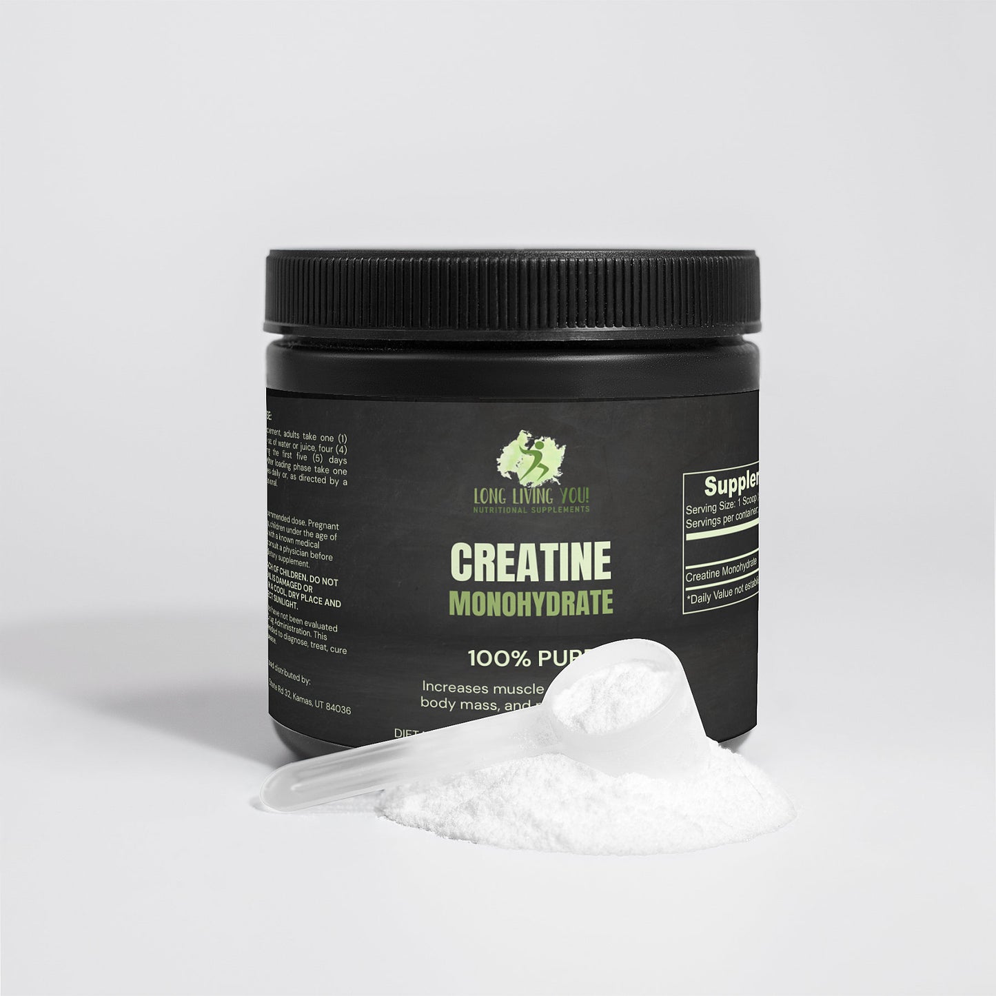 Creatine Monohydrate 50 Servings