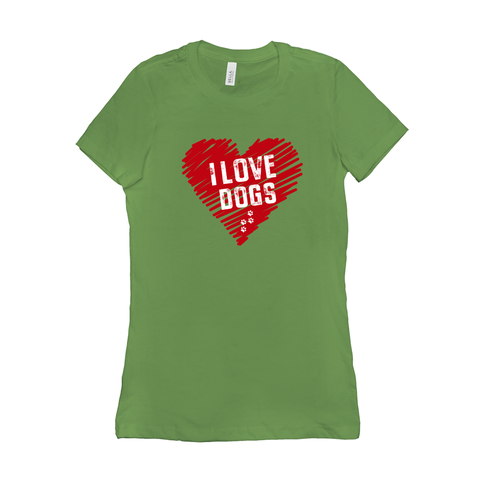 I love Dogs Woman's T-Shirt