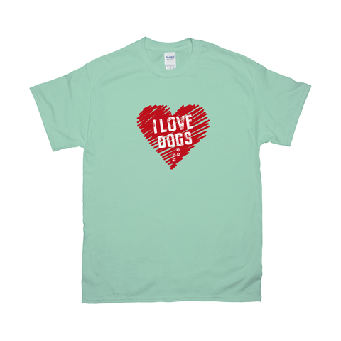 Image of I love Dogs Unisex T-Shirts