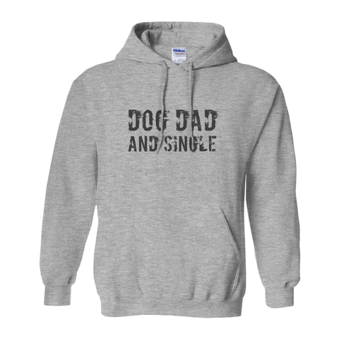 Image of Dog Dad and Single Hoodie