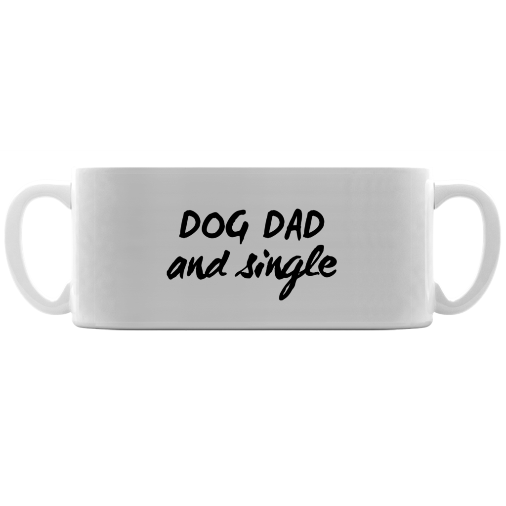 Dog Dad and Single Mug