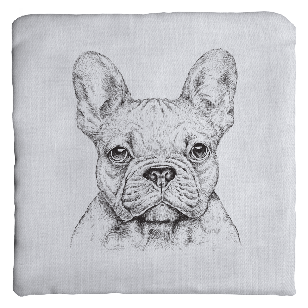 French Bulldog Throw Pillows