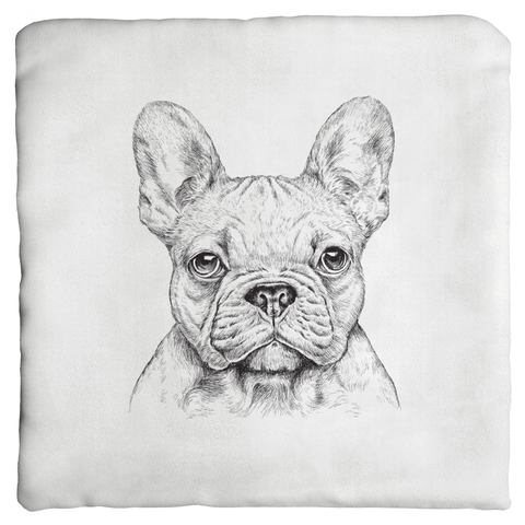 Image of French Bulldog Throw Pillows