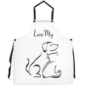 I love my Dog And cat - Aprons