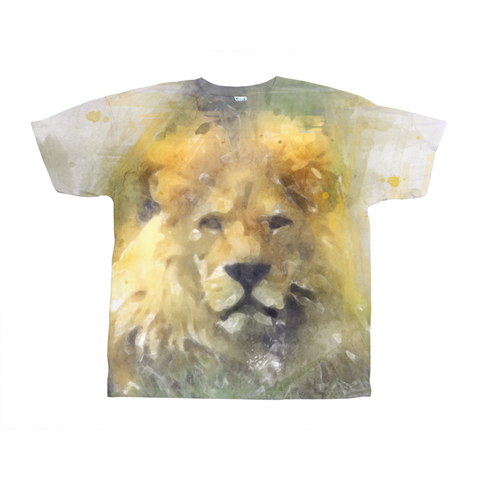 Image of Lion print  T-Shirts