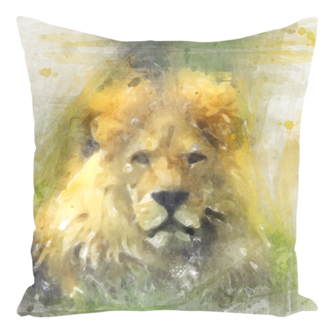Image of Lion and Giraffe Pillows Throw Pillows