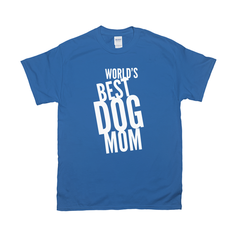 Image of Word's Best Dog Mom T-Shirts