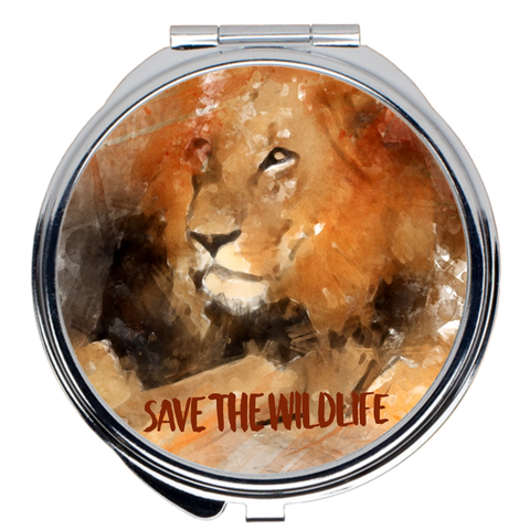 Image of Save the Wildlife Compact Mirrors