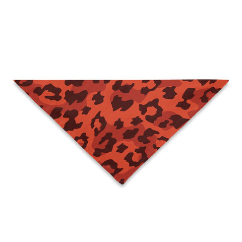 Image of Pet Bandanas - Leopard design