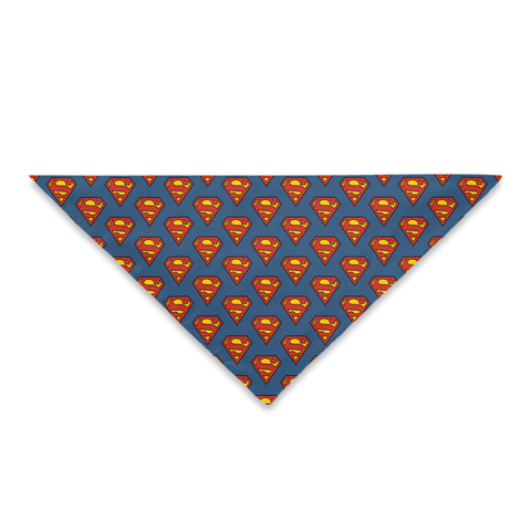 Image of Pet Bandanas- Superman Design