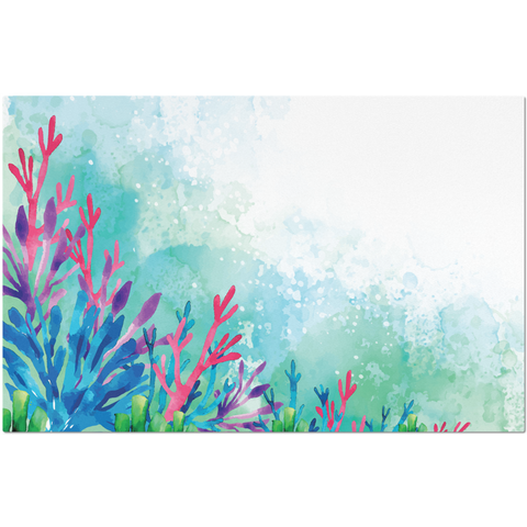 Image of Watercolor Corals Placemat