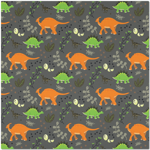 Image of Placemat with Dinosaur Design