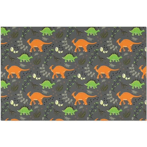 Image of Placemat with Dinosaur Design