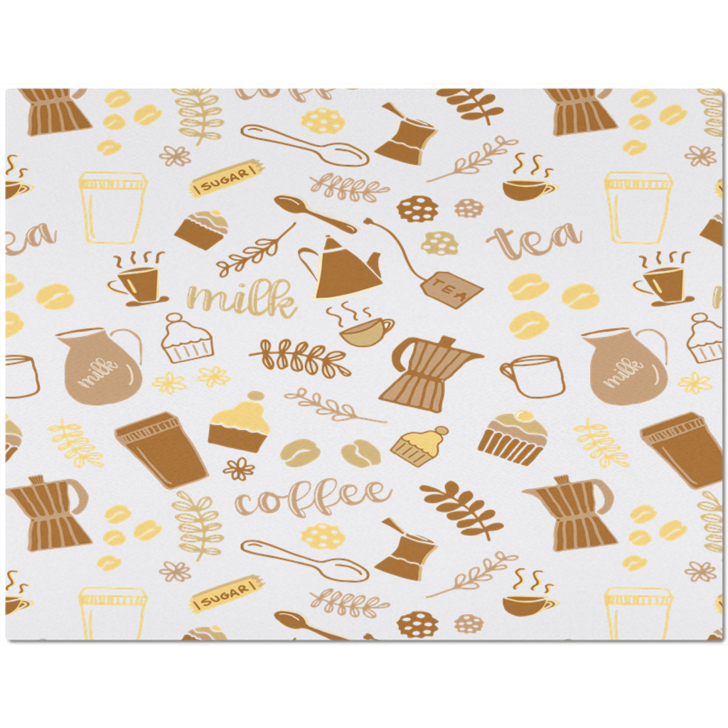 Placemat for Coffee and Tea Lover