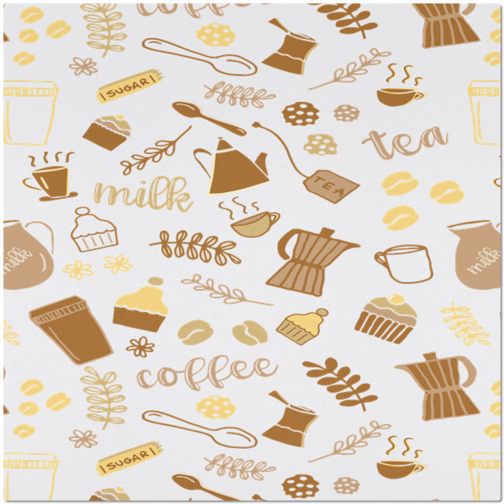 Placemat for Coffee and Tea Lover