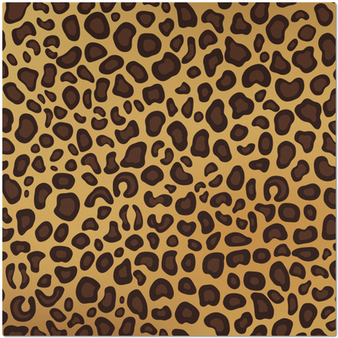 Image of Leopard Print Placemat