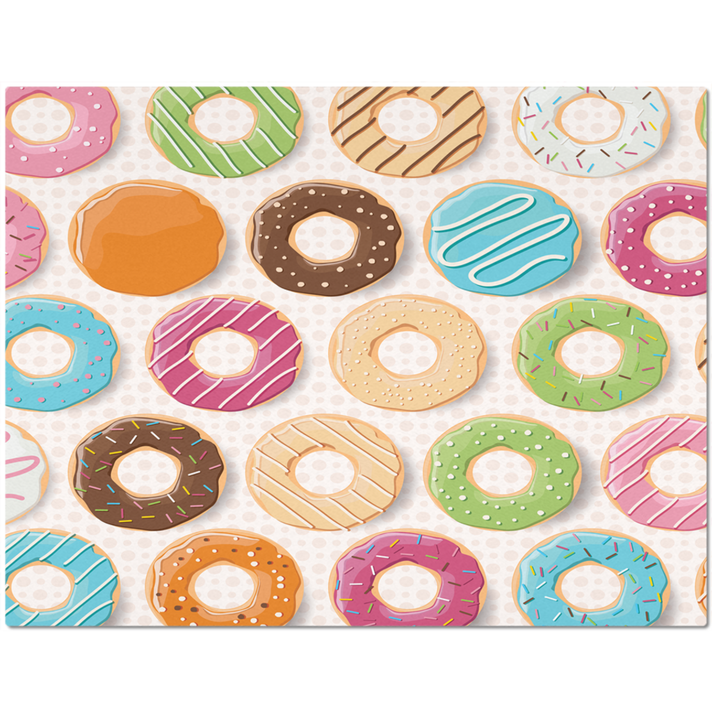 Colorful Donuts Placemat