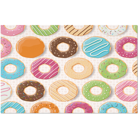 Image of Colorful Donuts Placemat