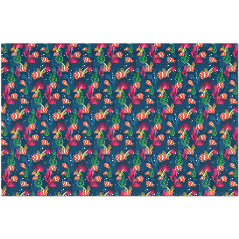 Image of Under Water with Clown Fish Patter Placemat
